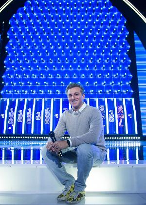 Luciano Huck quadro The Wall do Caldeirão - Marcelo Justo/TV Globo - Marcelo Justo/TV Globo