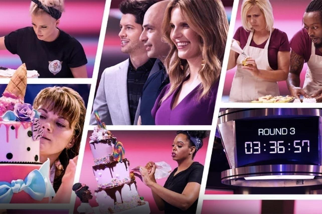 Imagem de "Sugar Rush", série da Netflix de competição entre confeiteiros - Reprodução