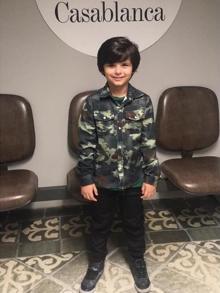 Matheus Dantas nos estúdios da Casablanca para gravar "Jesus" - Reprodução/Instagram - Reprodução/Instagram