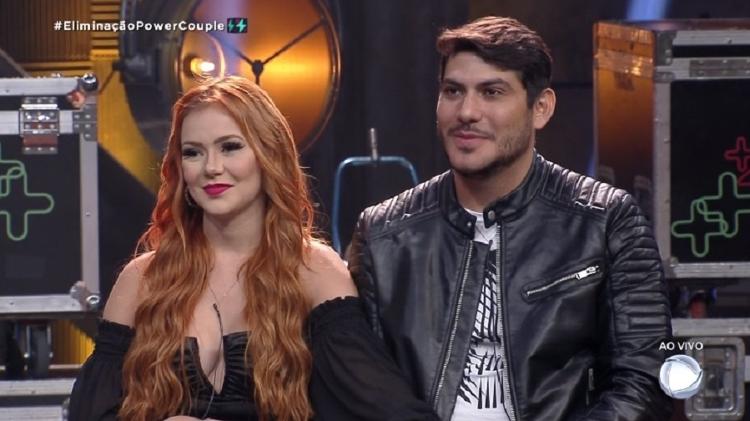 Mirela Janis e Yugnir Ângelo participaram do Power Couple - Reprodução/RecordTV - Reprodução/RecordTV