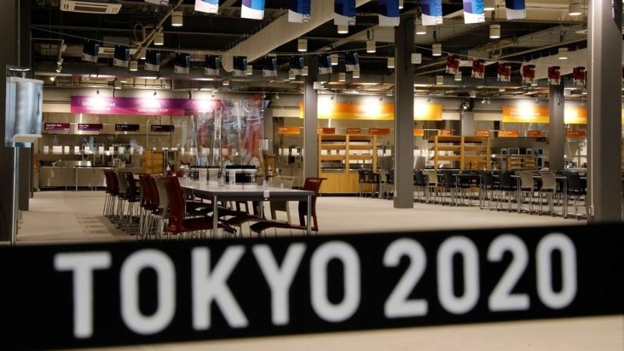 Restaurante principal da Vila Olímpica de Tóquio - REUTERS/Kim Kyung-Hoon