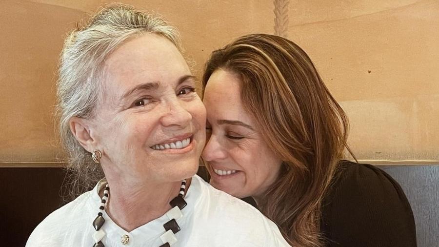 Regina Duarte e a filha, Gabriela