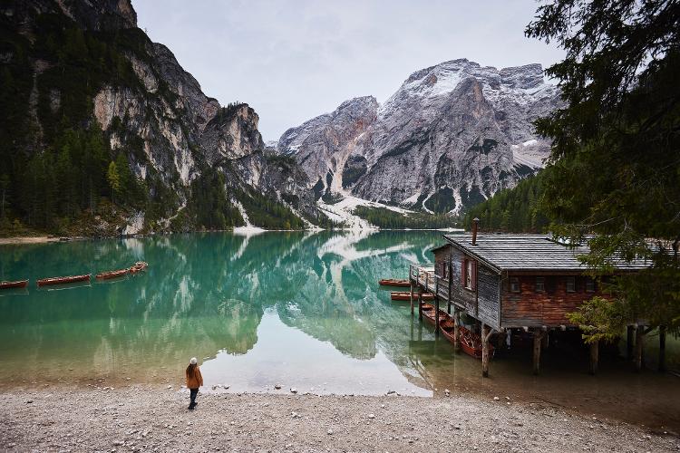 Turistas não podem mais ir de carro ao Lago di Braies, no sul do Tirol