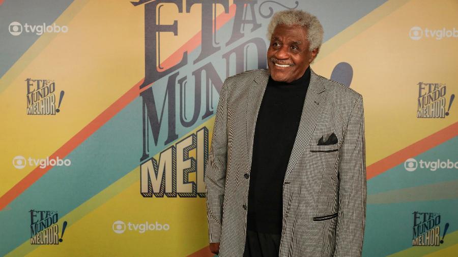 Tony Tornado no lançamento da novela 'Êta Mundo Melhor!' Tony Tornado no lançamento da novela 'Êta Mundo Melhor!'