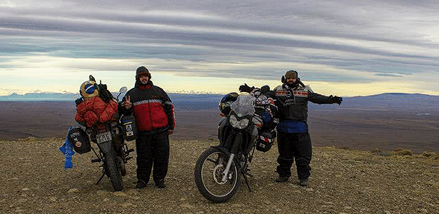 Fábio e Glauber, viajantes de moto - Arquivo pessoal - Arquivo pessoal