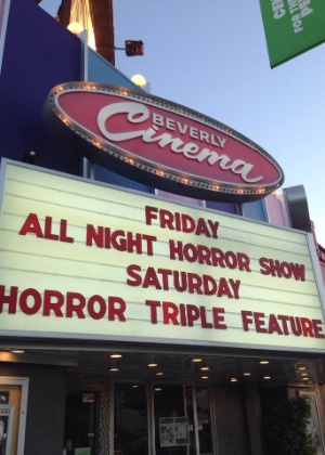 Fachada do New Beverly Cinema, em Los Angeles, que tem Quentin Tarantino como proprietário - Reprodução/Facebook