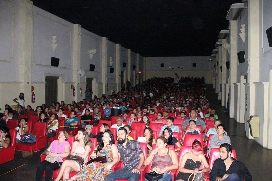 Set.2015 - Interior da sala do Cinema Olympia, em Belém do Pará - Reprodução/Facebook Cinema Olympia