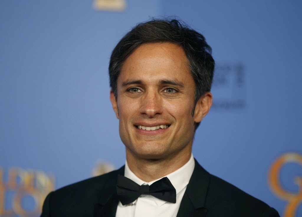 10.jan.2016 - Gael Garcia Bernal no Globo de Ouro 2016 - REUTERS
