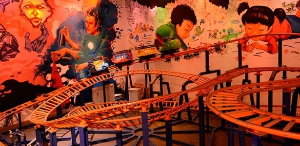 Twister Coaster, montanha-russa do parque HotZone, no Rio de Janeiro - Divulgação