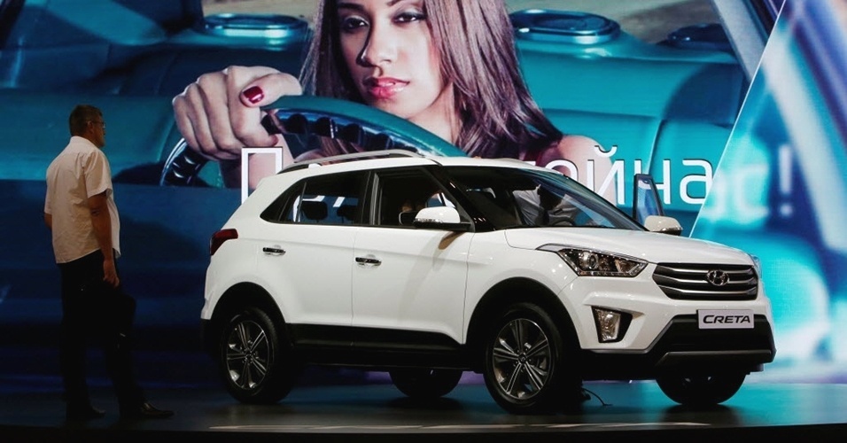 Hyundai Creta no Salão de Moscou 2016 - Sergei Karpukhin/Reuters