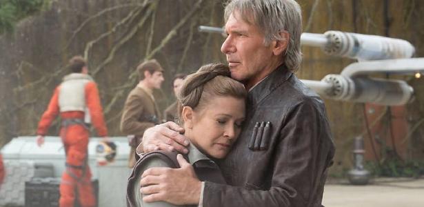 Carrie Fisher e Harrison Ford - Divulgação - Divulgação