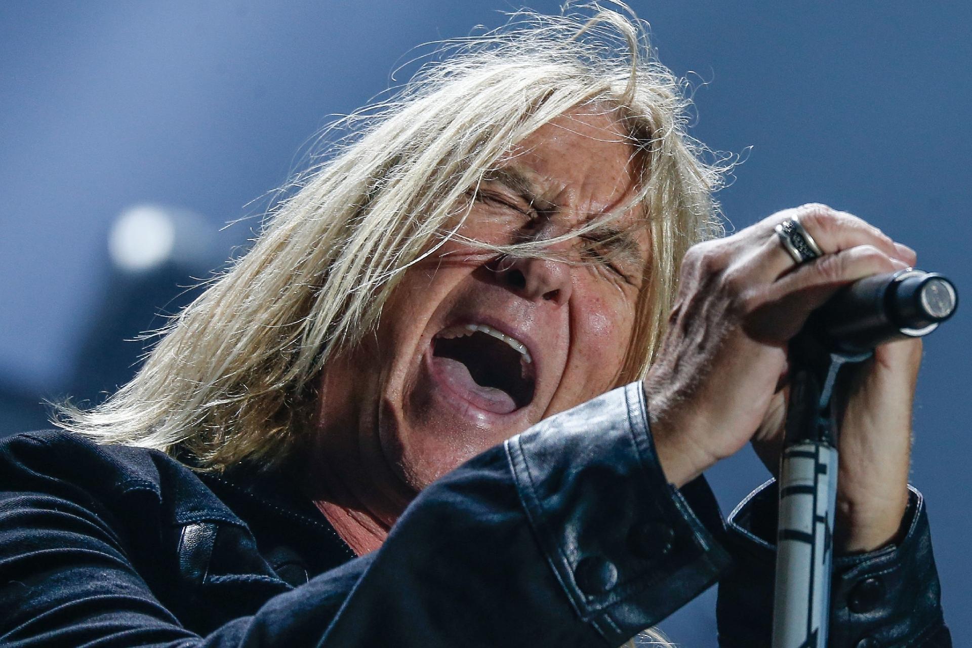 Joe Elliott, vocalista do Def Leppard, se apresenta no Palco Mundo do Rock in Rio 2017 - Marco Antonio Teixeira/UOL