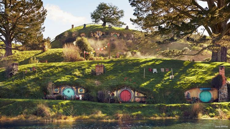 Hobbiton Movie Set, na Nova Zelândia - Sara Orme/Tourism New Zealand - Sara Orme/Tourism New Zealand