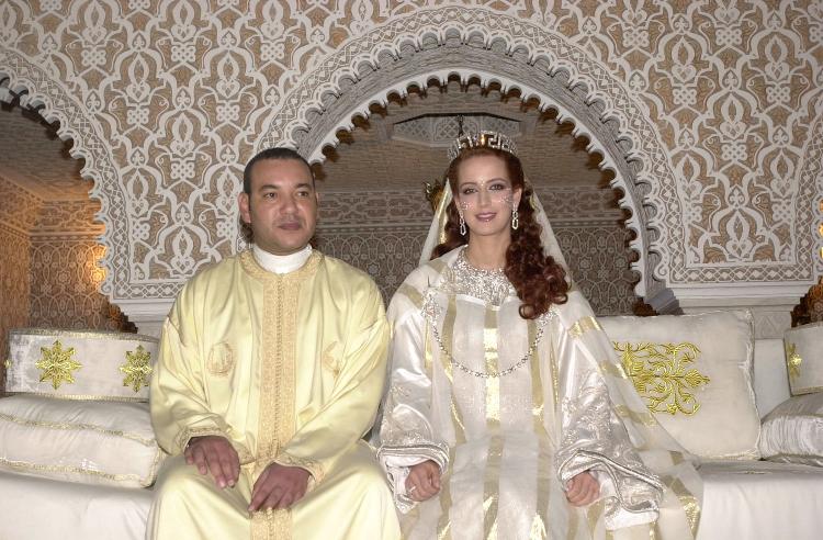 King of Morocco VI.  Mohammed and Princess Lalla Salma - Getty Images - Getty Images