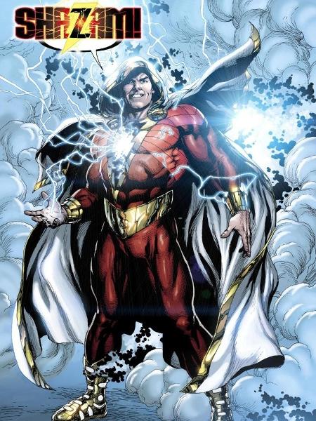 O visual de Shazam na HQ's - Reprodução/DC Comics - Reprodução/DC Comics