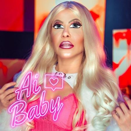 Joelma na capa do single "Ai Baby" - Divulgação