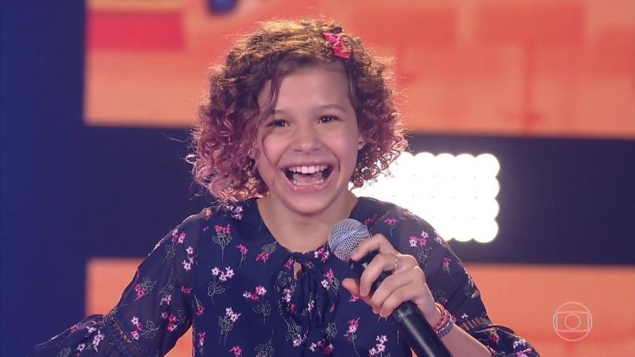 Analu Sampaio, candidata do The Voice Kids - Reprodução/TV Globo