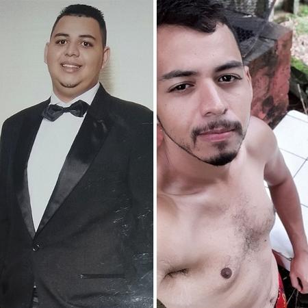 André - antes e depois - Arquivo pessoal - Arquivo pessoal