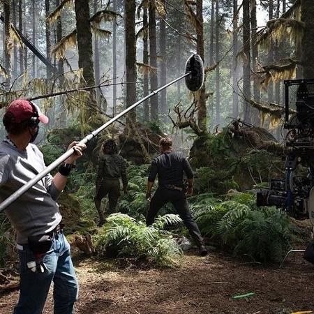 Set de filmagem de "Jurassic World: Dominion" pós-parada por causa da covid-19 - Reprodução/Instagram @universalpictures - Reprodução/Instagram @universalpictures