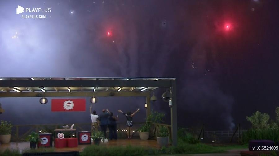 A Fazenda 2020: Peões e ex-peões curtem última festa - Reprodução/PlayPlus