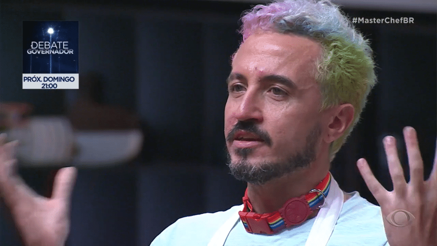 Fernando foi o 11º eliminado do MasterChef - Reprodução/Band