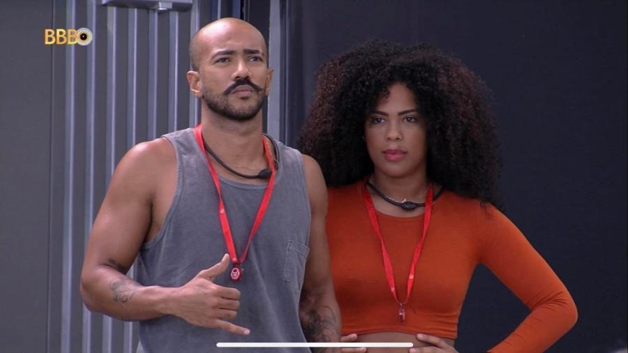 BBB 23: Marvvila e Ricardo são escolhidos para Castigo do Monstro da semana - Reprodução/Globoplay