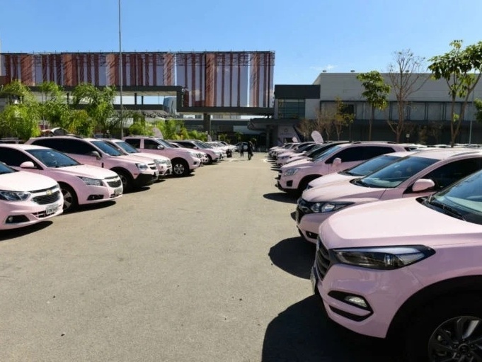 Carro rosa