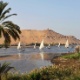 Barquinhos no rio Nilo - Getty Images