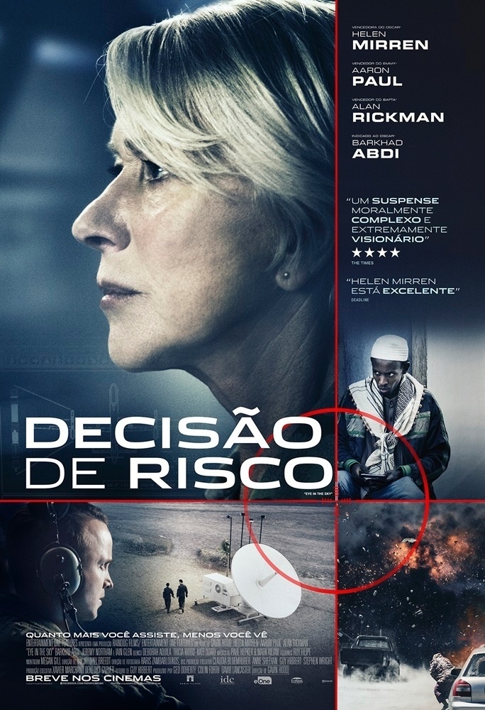 Pôster do filme "Decisão de Risco" - Divulgação