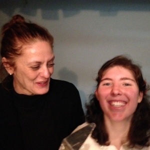 A atriz Chris Couto e a filha, Maria - Arquivo pessoal - Arquivo pessoal