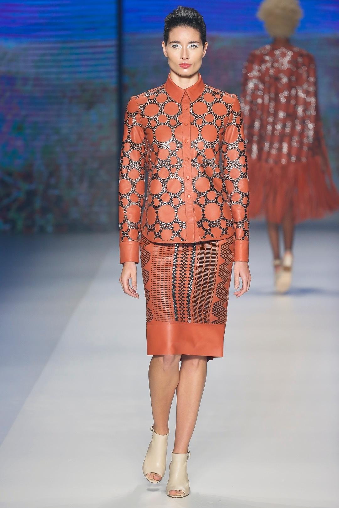 Patrícia Viera desfila coleção na SPFW N42 - Alexandre Schneider/UOL