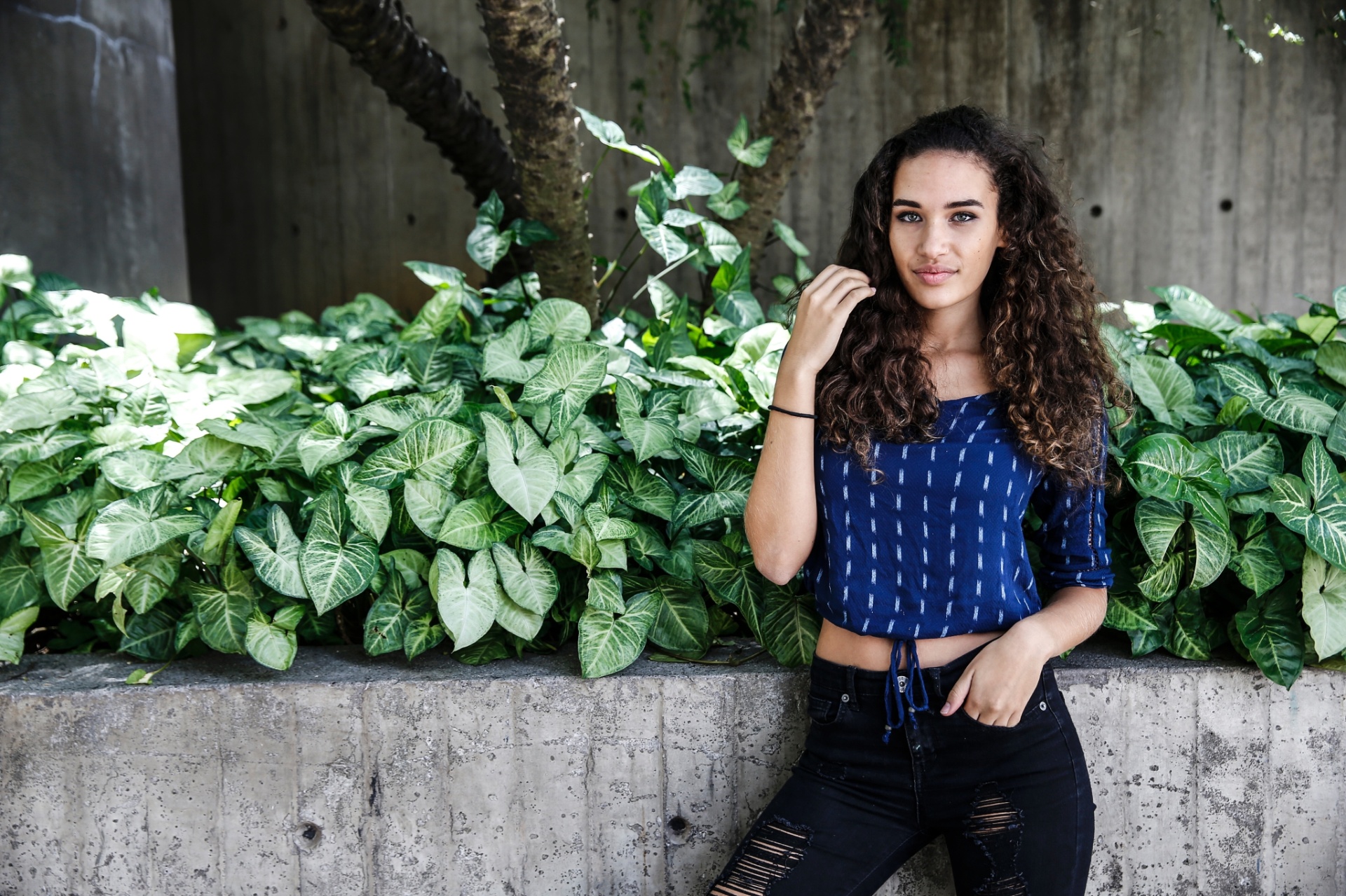 9.dez.2016 - Modelo profissional, Janayna Schmidt soube da audição pelo booker de sua agência. A menina de 16 anos é filha de mãe brasileira e pai alemão e se divide entre os dois países. Multi-instrumentista, Janayna está acostumada ao meio musical, já que a mãe é cantora e toca em uma banda com mais dez pessoas - Lucas Lima/UOL