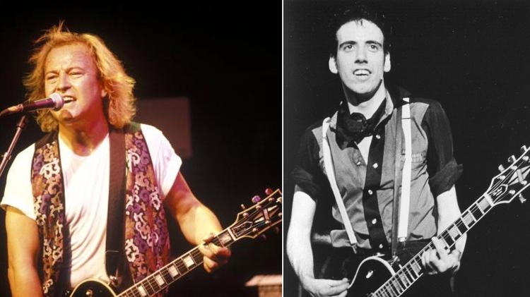 Um é do Foreigner, outro do The Clash - Divulgação - Divulgação