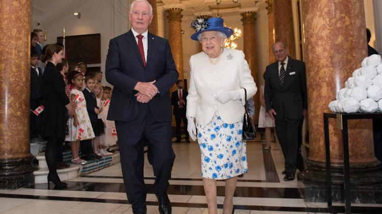 Rainha Elizabeth II em Londres - Getty Images - Getty Images
