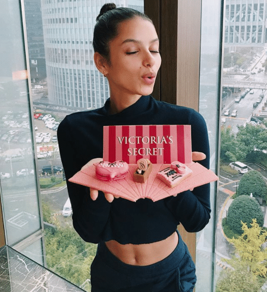 Bastidores do Victoria's Secret Fashion Show em Xangai, na China - Reprodução/Instagram