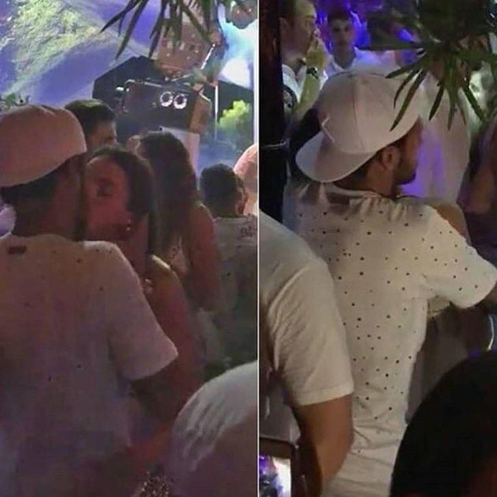 Bruna e Neymar se beijam em festa de Réveillon em Noronha - Reprodução/Instagram