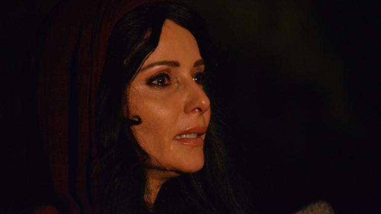 Rita Guedes se emociona no espetáculo "Paixão de Cristo" - Felipe Souto Maior/Divulgação  - Felipe Souto Maior/Divulgação 