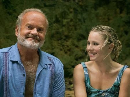 Kelsey Grammer e Kristen Bell em "Like Father" - Reprodução