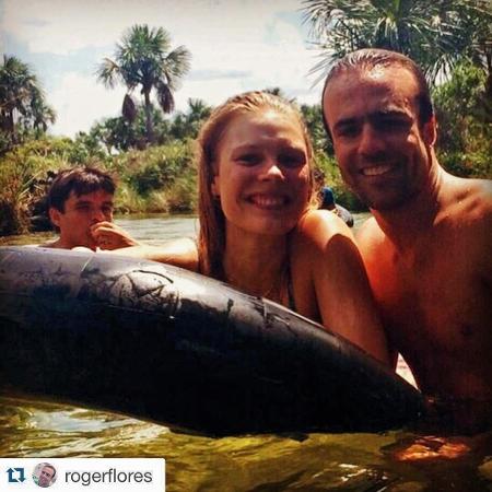 Betina Schmidt e Roger Flores em 2015 - Reprodução/Instagram - Reprodução/Instagram