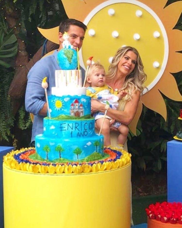 Festa de 1 ano de Enrico Bacchi - Reprodução/Instagram