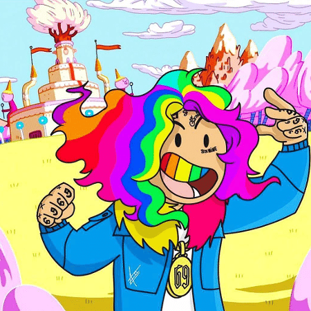 A capa de Day69, primeira mixtape do rapper 6ix9ine - Divulgação - Divulgação