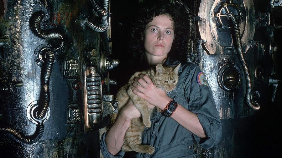 Sigourney Weaver em "Alien - O 8.º Passageiro" (1979) - Divulgação