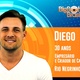 Diego é o quarto participante anunciado do "BBB19" - Reprodução/TvGlobo