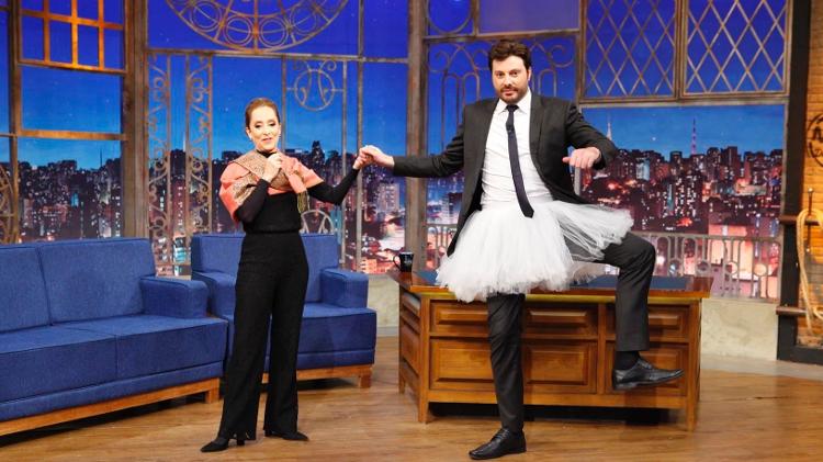 Ana Botafoto no The Noite - Reprodução/Instagram - Reprodução/Instagram