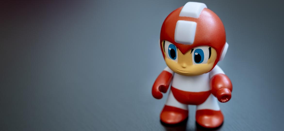Megaman vermelho Toy Action Figure - Ozgur Guvenc/Özgür Güvenç - stock.adobe.com