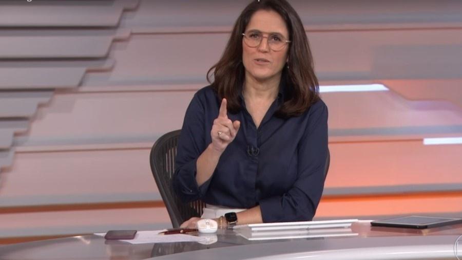 Ana Luiza Guimarães está apresentando o Bom Dia Brasil durante férias de Ana Paula Araújo - Reprodução/TV Globo