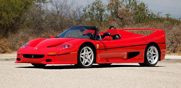 Ferrari F50 de Mike Tyson vai a leilão; preço deve chegar a R$ 28 mi