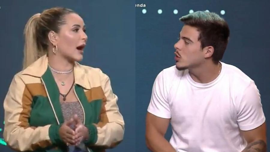 A Fazenda 2022: Deolane bate-boca com Thomaz durante programa ao vivo e é repreendida por Adriane Galisteu - Reprodução/Twitter