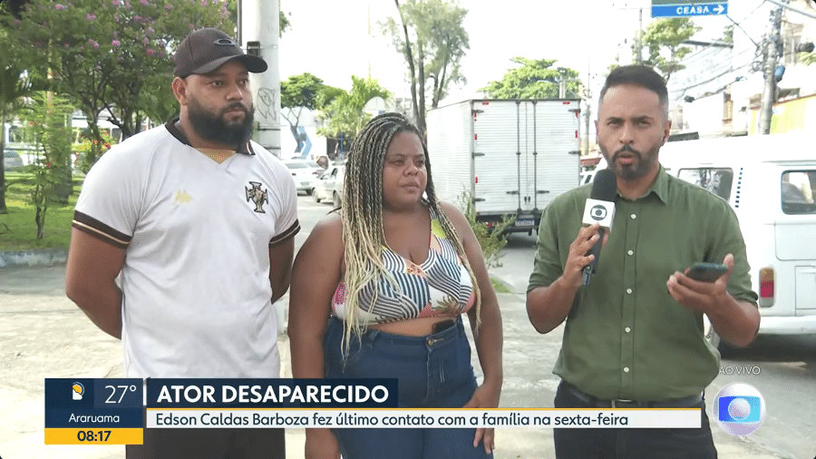 Jennyffer Vieira, esposa de Edson Barboza, em entrevista à Globo