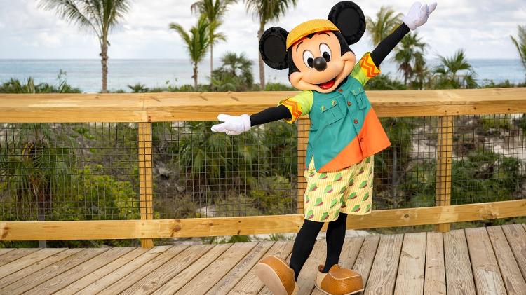 Mickey na nova ilha da Disney: looks exclusivo para o destino